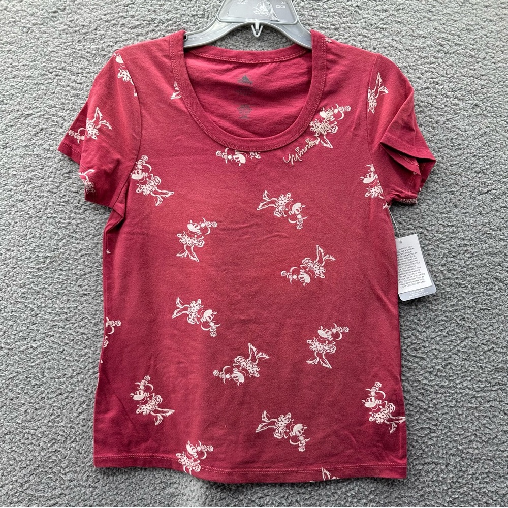 Disney Store Minnie Mouse Print Tee Shirt - Picture 2 of 8